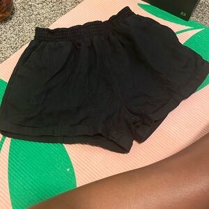 Black Dress Shorts